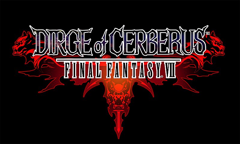 Dirge of Cerberus: Final Fantasy VII - PS2 Artwork