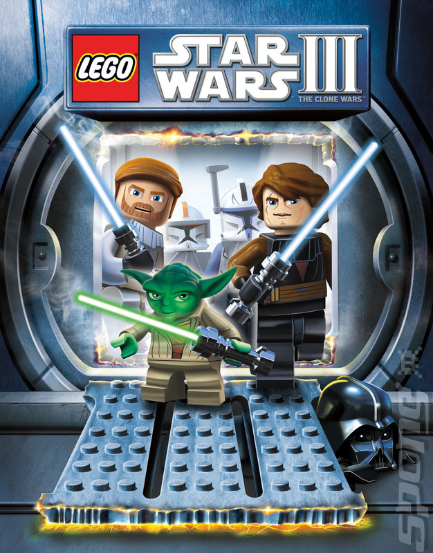 LEGO Star Wars III: The Clone Wars - DS/DSi Artwork