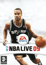 NBA Live 09 - PS2 Artwork
