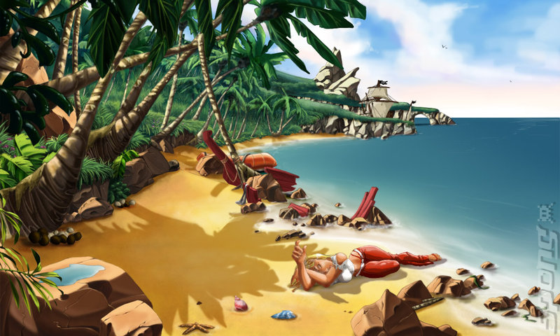 So Blonde: Back to the Island - Wii Artwork