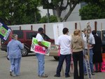 E3 '09: Protesters March Against EA and Dante: Pix Here News image