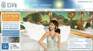 Second Life: today. Second Life: today.