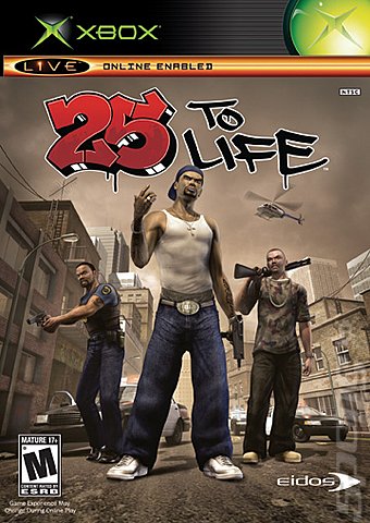 25 To Life - Xbox Cover & Box Art