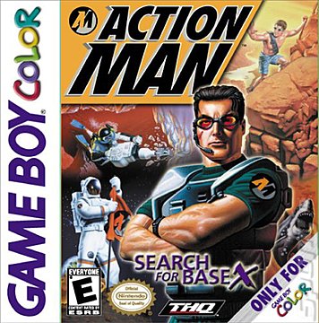 Action Man: Search For Base X - Game Boy Color Cover & Box Art