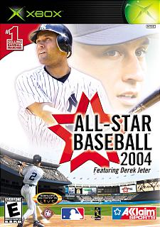 All Star Baseball 2004 - Xbox Cover & Box Art
