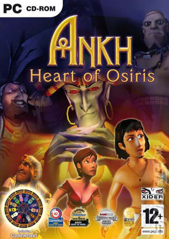 Ankh: Heart of Osiris - PC Cover & Box Art