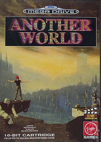 Another World - Sega Megadrive Cover & Box Art