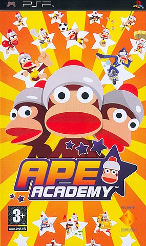 Ape Academy - PSP Cover & Box Art