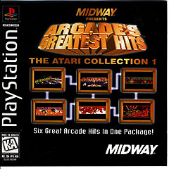 Arcade's Greatest Hits: The Atari Collection 1 - PlayStation Cover & Box Art
