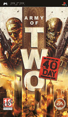 Army of Two: The 40th Day - PSP Cover & Box Art
