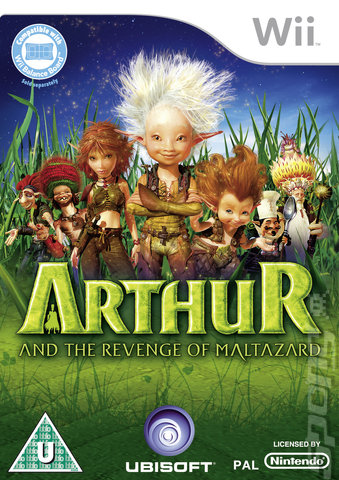 Arthur and the Revenge of Maltazard - Wii Cover & Box Art