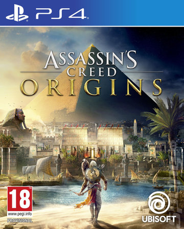 Assassin's Creed Origins - PS4 Cover & Box Art