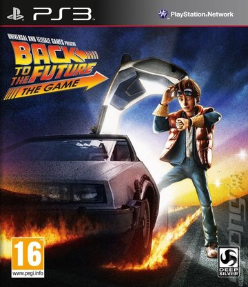 Back to the Future: The Game - PS3 Cover & Box Art