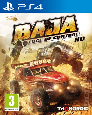 Baja: Edge of Control - PS4 Cover & Box Art