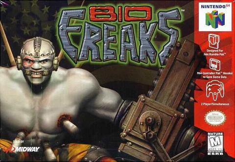 Bio Freaks - N64 Cover & Box Art