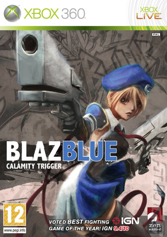 BlazBlue: Calamity Trigger - Xbox 360 Cover & Box Art