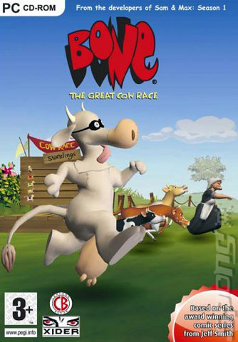 Bone: The Great Cow Race - PC Cover & Box Art