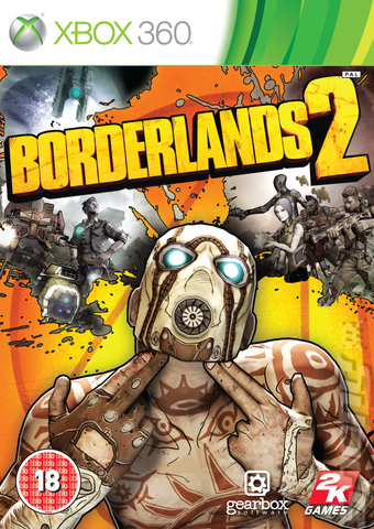 Borderlands 2 - Xbox 360 Cover & Box Art