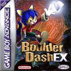 Boulder Dash EX - GBA Cover & Box Art