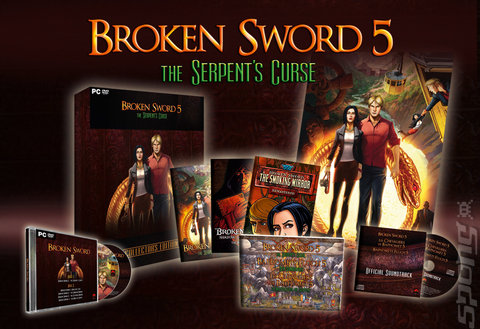 Broken Sword 5: The Serpent's Curse - PC Cover & Box Art