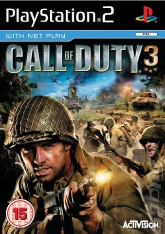 call of duty 3 cover. Call of Duty 3 (PS2) Cover