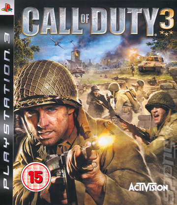 call of duty 3 ps2 cover. Call of Duty 3 (PS3) Cover