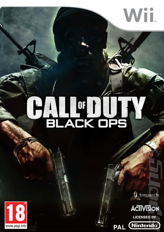 black ops box cover. Call of Duty: Black Ops (Wii)