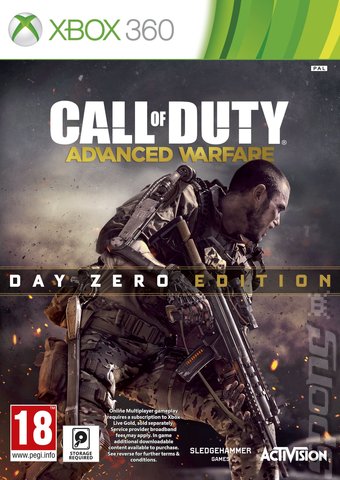 Call of Duty: Advanced Warfare - Xbox 360 Cover & Box Art