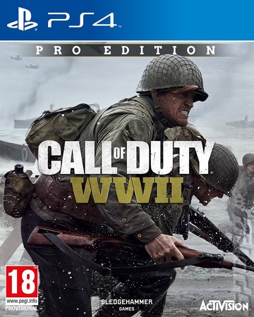 Call of Duty: WWII - PS4 Cover & Box Art