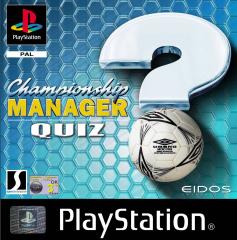 Championship Manager Quiz - PlayStation Cover & Box Art