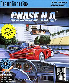 Chase H.Q. - NEC PC Engine Cover & Box Art