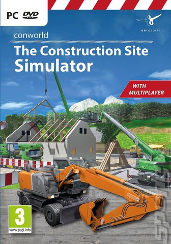 Conworld: The Construction Site Simulator - PC Cover & Box Art
