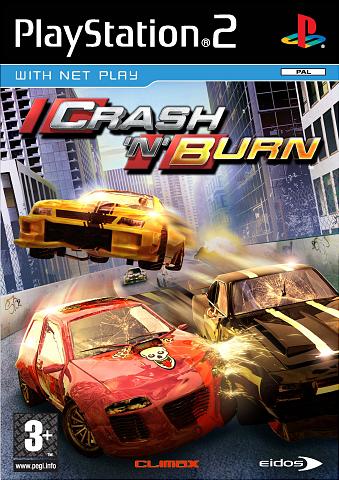 Crash 'n' Burn - PS2 Cover & Box Art