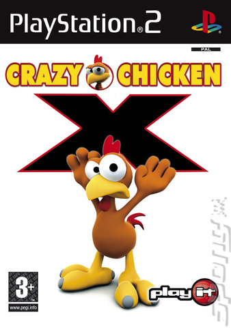 Crazy Chicken X - PS2 Cover & Box Art