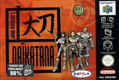 Daikatana - N64 Cover & Box Art