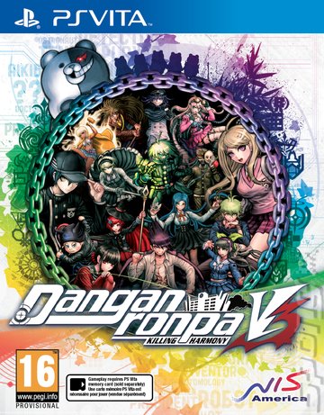 Danganronpa V3: Killing Harmony - PSVita Cover & Box Art