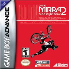 Dave Mirra Freestyle BMX 2 - GBA Cover & Box Art