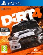 DiRT 4: Day One Edition - PS4 Cover & Box Art