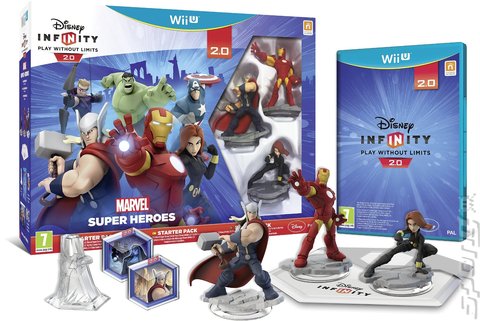 Disney Infinity 2.0: Marvel Superheroes - Wii U Cover & Box Art