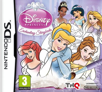 Disney Princess: Enchanting Storybooks - DS/DSi Cover & Box Art