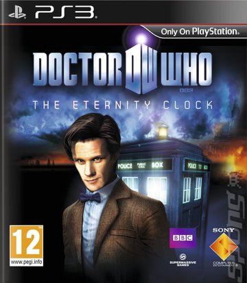 Doctor Who: The Eternity Clock - PS3 Cover & Box Art