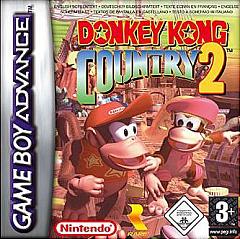 Donkey Kong Country 2: Diddy Kong's Quest - GBA Cover & Box Art