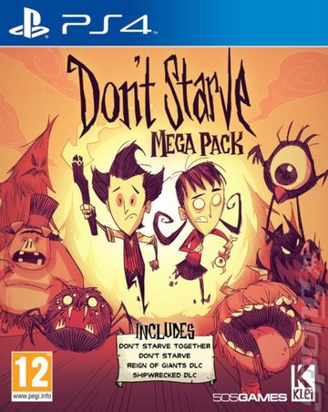 Don't Starve Mega Pack - PS4 Cover & Box Art