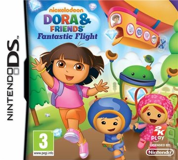Dora & Friends� Fantastic Flight - DS/DSi Cover & Box Art