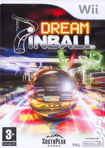 Dream Pinball 3D - Wii Cover & Box Art