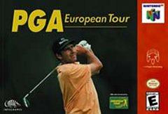 PGA European Tour Golf - N64 Cover & Box Art