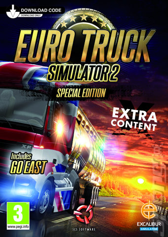 Euro Truck Simulator 2 - PC Cover & Box Art