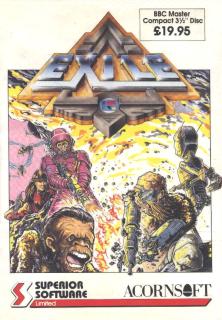 Exile - BBC/Electron Cover & Box Art