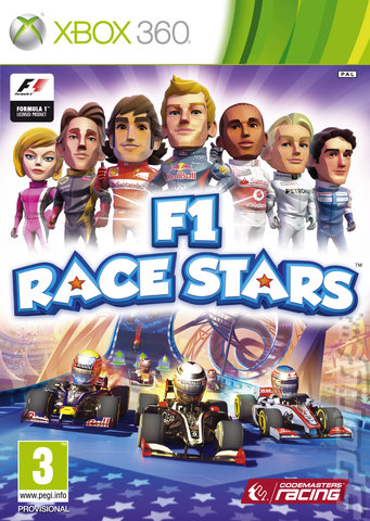 F1 Race Stars - Xbox 360 Cover & Box Art