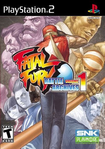 Fatal Fury Battle Archives Vol.1 - PS2 Cover & Box Art